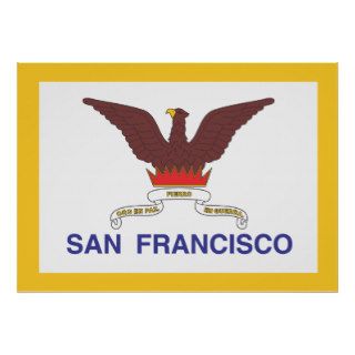 City of San Francisco flag Print