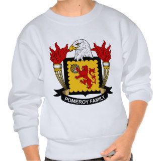 Pomeroy Family Crest Pull Over Sweatshirt