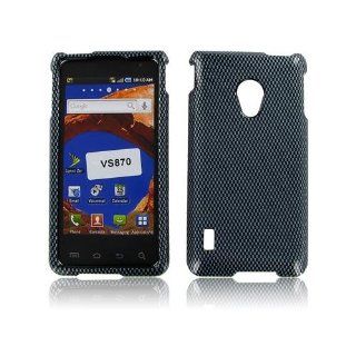 LG VS870 (Lucid II) Carbon Fiber Protective Case Cell Phones & Accessories