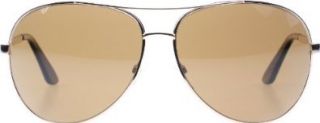 Tom Ford 0035 28H Silver Charles Aviator Sunglasses Polarised Lens Category 3 Tom Ford Shoes