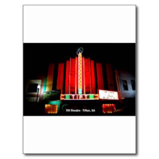 TIFT THEATRE   TIFTON, GEORGIA POSTCARDS