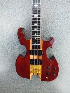 RGM141 John Paul Jones Led Zeppelin Bass Miniature Guitar   Electric Guitars