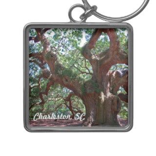 Angel Oak Tree Charleston SC USA Photography Key Chain