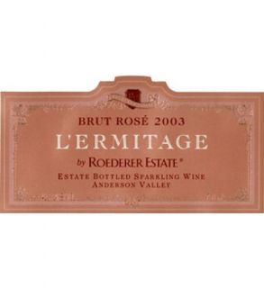 Roederer Estate Brut L'ermitage Rose 2003 750ML Wine