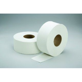 SKILCRAFT 8540 01 590 9073 Recycled Fiber 2 Ply Jumbo Roll Toilet Tissue, 1000' Length x 3 89/128" Width (Box of 12)