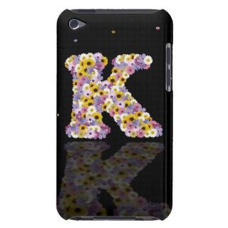 Flower letter K iPod Touch Cover