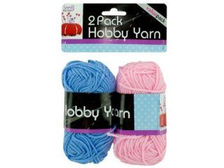 Hobby yarn pastel colors, 144 packs of 2 