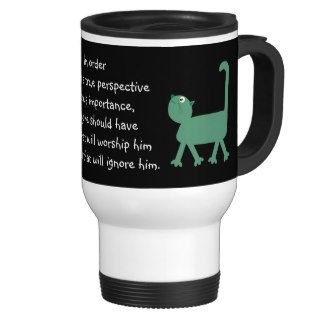 Funny Quote Cartoon Cat  & Dog Custom Charity Coffee Mug