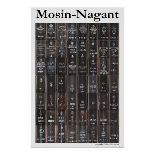 Mosin Nagant Barrel Marks Print