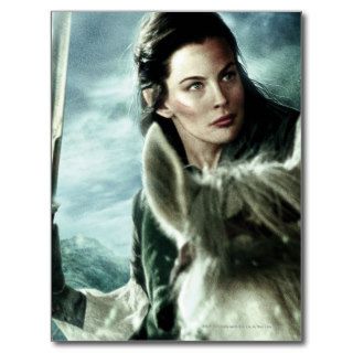 Arwen in Snow and Sword Postcard