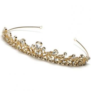Bridal Tiara Crown with Heirloom Rhinestone Design 149 G Beauty