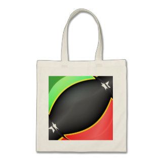 St Kitts And Nevis Flag Canvas Bag