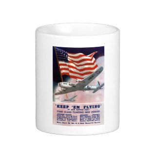 Army Air Corps Recruiting Poster Coffee Mug