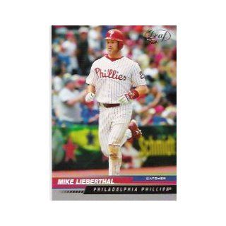 2005 Leaf #154 Mike Lieberthal Sports Collectibles