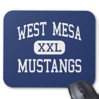 West Mesa   Mustangs   High   Albuquerque Mouse Pad