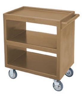 Cambro BC230 157 Polyethylene Standard Open Sides Service Cart, 33 1/4 Inch, Coffee Beige Kitchen & Dining