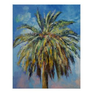 Canary Island Date Palm Print