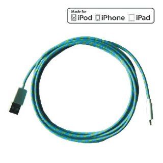 eCord Apple Certified Lightning to USB Cable Made For iPhone, iPod and iPad (100% Apple Certified Lightning Cable) (Original MFI) Cell Phones & Accessories
