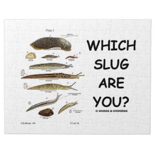 Which Slug Are You? (Different Types Of Slugs) Jigsaw Puzzles