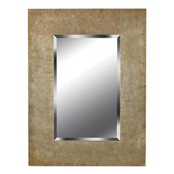 Hardin Golden Copper Wall Mirror (40 x 30) Design Craft Mirrors