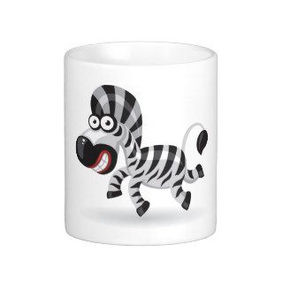 Cartoon baby Zebra Mug
