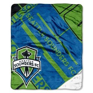Seattle Sounders FC Plush Fleece Blanket Throw 50 x 60  