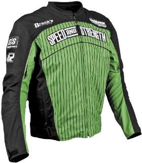 Speed & Strength 62 Motorsports Textile Jacket Green Sm Automotive