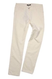Miss Blumarine Jeans Pants ROSE, Color Cream, Size 164