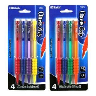 Bulk Buys BAZIC Claris 0.7 mm Mechanical Pencil with Grip   Case of 144 Toys & Games