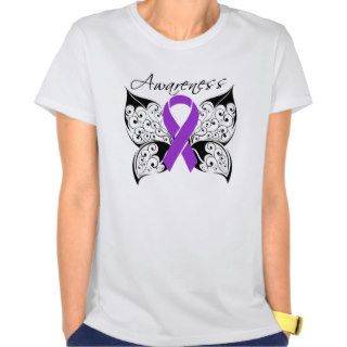 Tattoo Butterfly Awareness   Pancreatic Cancer T Shirt
