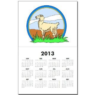  Llama Standing In Grass Calendar Print   Standard   Wall Calendars