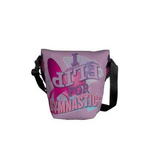 Cute Gymnastics Messenger Bags