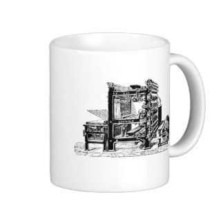 Marinoni Rotary printing Press Coffee Mug