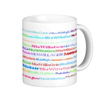 MiaWillaGeir Text Design II Mug II