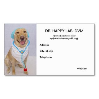 Funny Customizable Veterinarian Business Card
