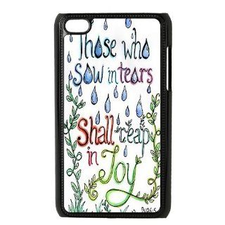 Custom Bible Verse Back Cover Case for iPod Touch 4th Generation SS 149 Cell Phones & Accessories