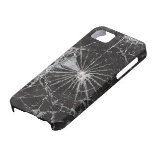 iPhone 5 Case Cracked Glass Funny Look