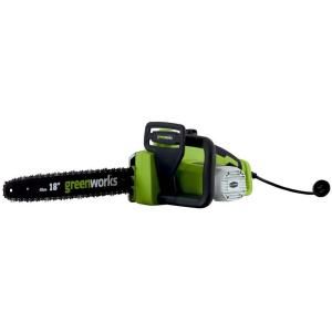 Green Works 18 in. 13 Amp Electric Chainsaw 20032