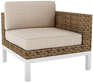 Sonax L 174 GBP Beach Grove L Chair in Saddle Strap Weave  Patio Lounge Chairs  Patio, Lawn & Garden