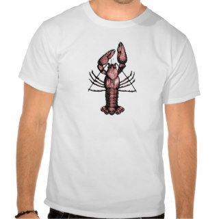 Crayfish Art Tee Shirt