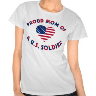 Proud Army Mom T shirts