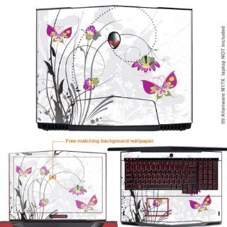 Matte Protective Decal Skin Sticker (Matte finish) for Alienware M17X with 17.3in Screen (view IDENTIFY image for correct model) case cover Matte_09 M17X 153 Computers & Accessories