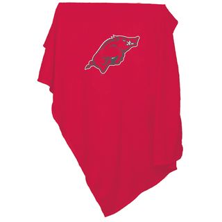 Arkansas 'Razorbacks' Sweatshirt Blanket College Themed