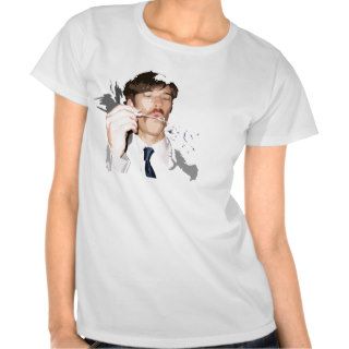 Mustache Bubbles Tshirts