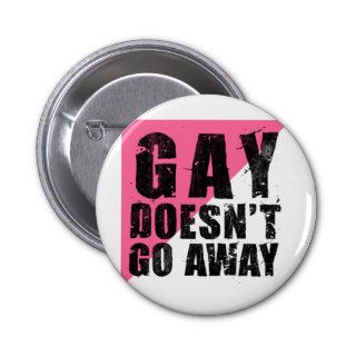 Gay Doesn't Go Away Round Light Button