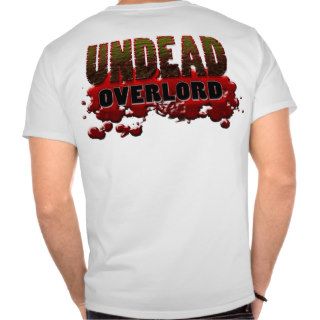 Undead Overlord   White Overlord T Shirt