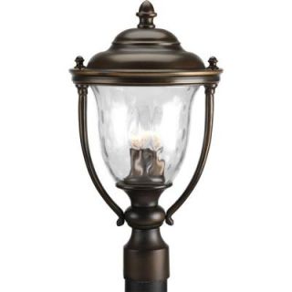 Progress Lighting Prestwick Collection 2 Light Outdoor Oil Rubbed Bronze Post Lantern P5465 108