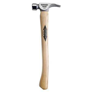 Stiletto 19 oz. Steel Milled Face with 18 in. Curved Hickory Handle REN19MC