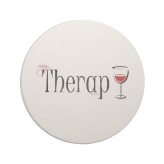 My (Wine) Therapy Coasters