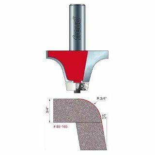 Freud 85 165 3/4 Inch Radius by 1 1/4 Inch Height 10 Degree Router Bit for Avonite, Corian, Fountainhead and Formica Bowls, Tran Solid and Macs Sinks   Edge Treatment And Grooving Router Bits  